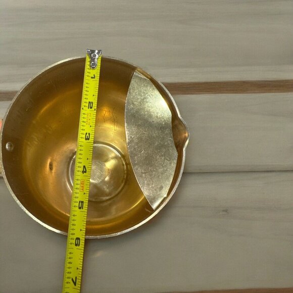 Aluminum Gold Pitcher & 6 Colorful Cups,Vintage,Vibrant,Pride, Retro MCM - Picture 12 of 16